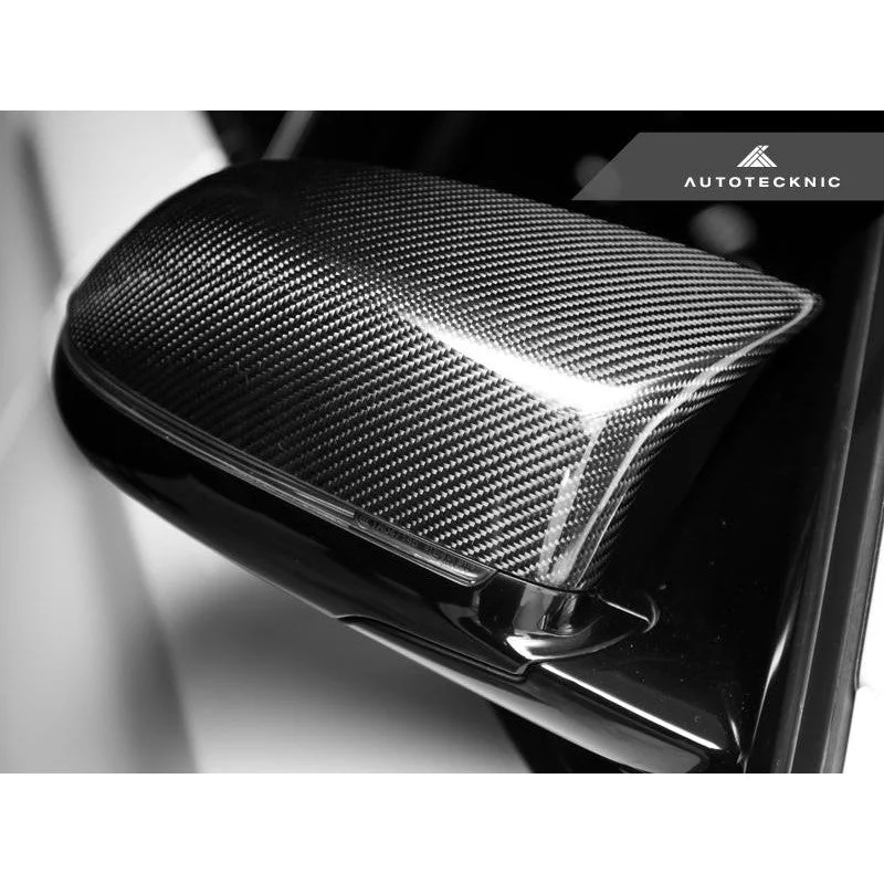 AutoTecknic Aero Carbon Fiber Mirror Covers For BMW F85 X5 M, F86 X6 M