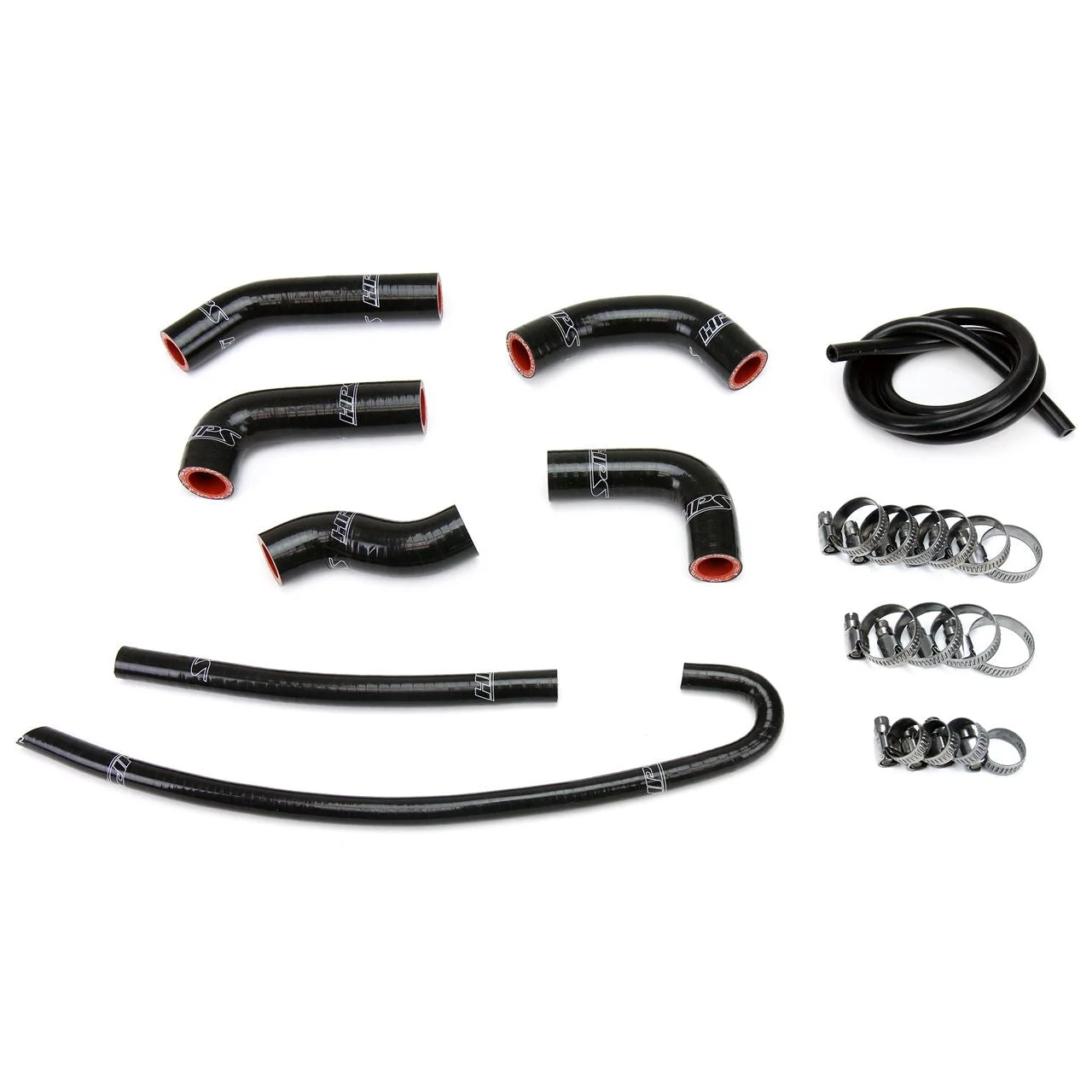HPS Black Reinforced Silicone Radiator Hose Kit for Honda 00-10 XR650R