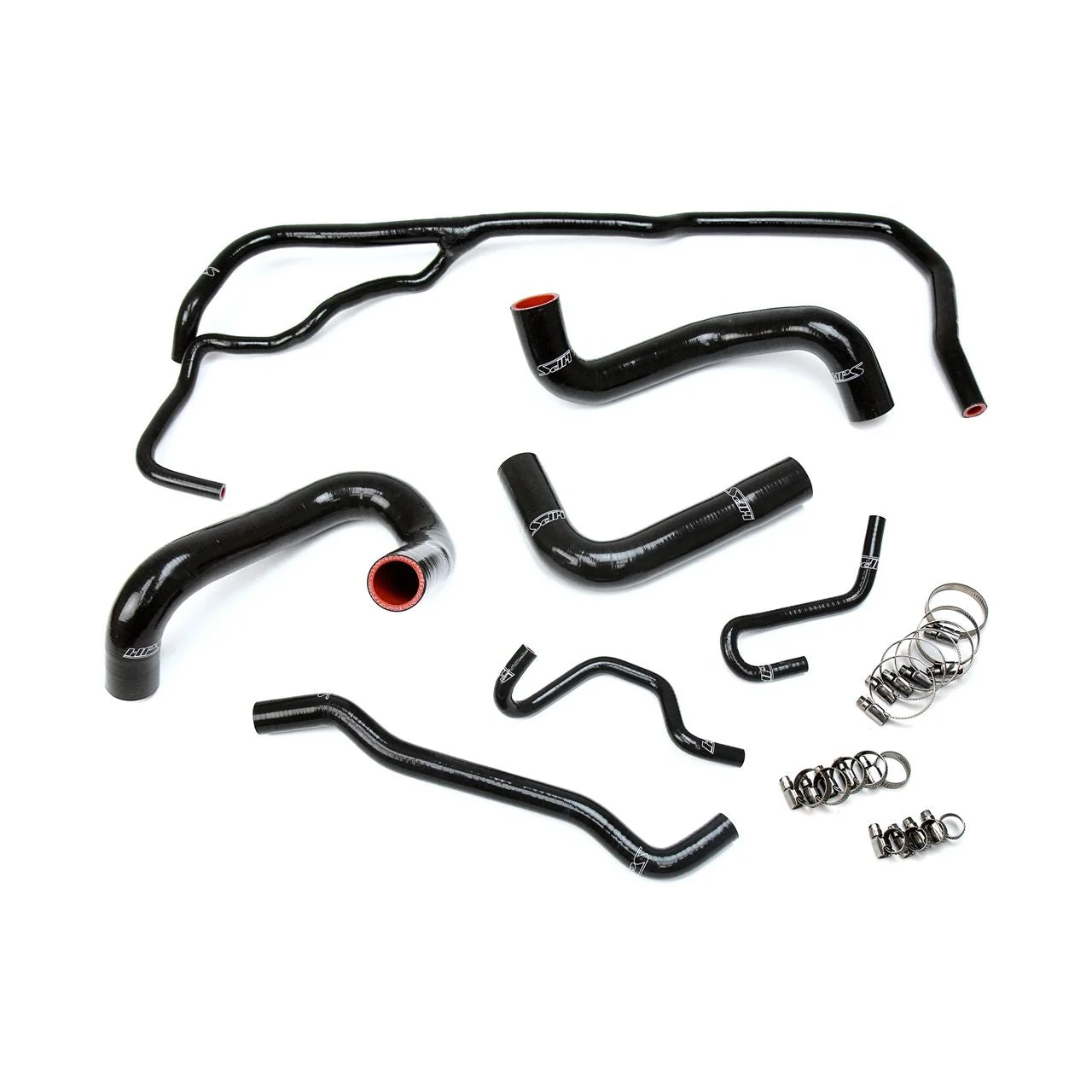 HPS Black Reinforced Silicone Radiator Hose Kit Coolant for Scion 2016 iM 1.8L