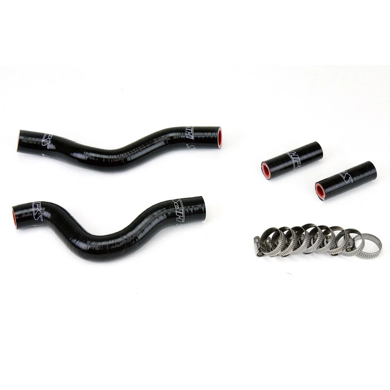 HPS Black Reinforced Silicone Radiator Hose Kit Coolant for Suzuki 01-11 RM250