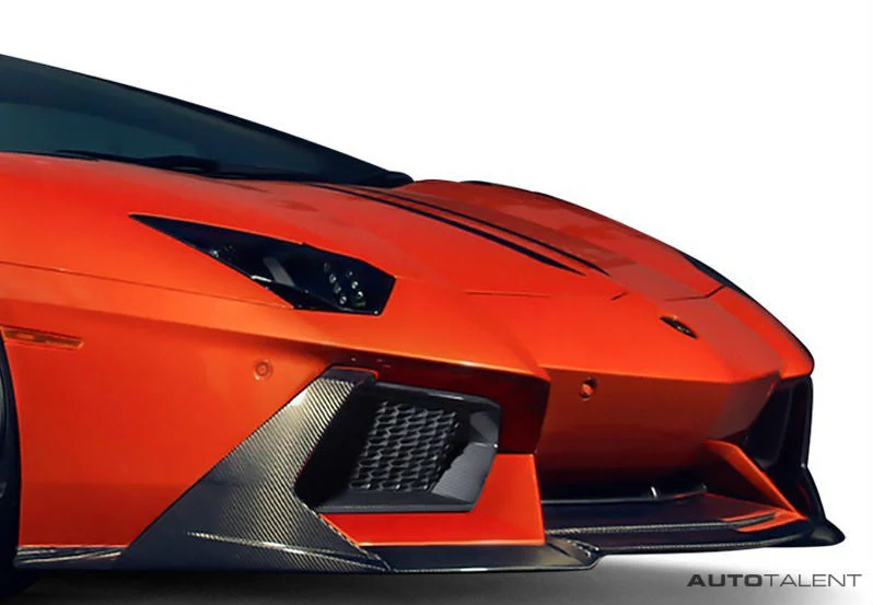 Vorsteiner Aero Front Spoiler Carbon Fiber PP 2x2 Glossy LAMBORGHINI AVENTADOR ZARAGOZA EDIZIONE PROGRAM