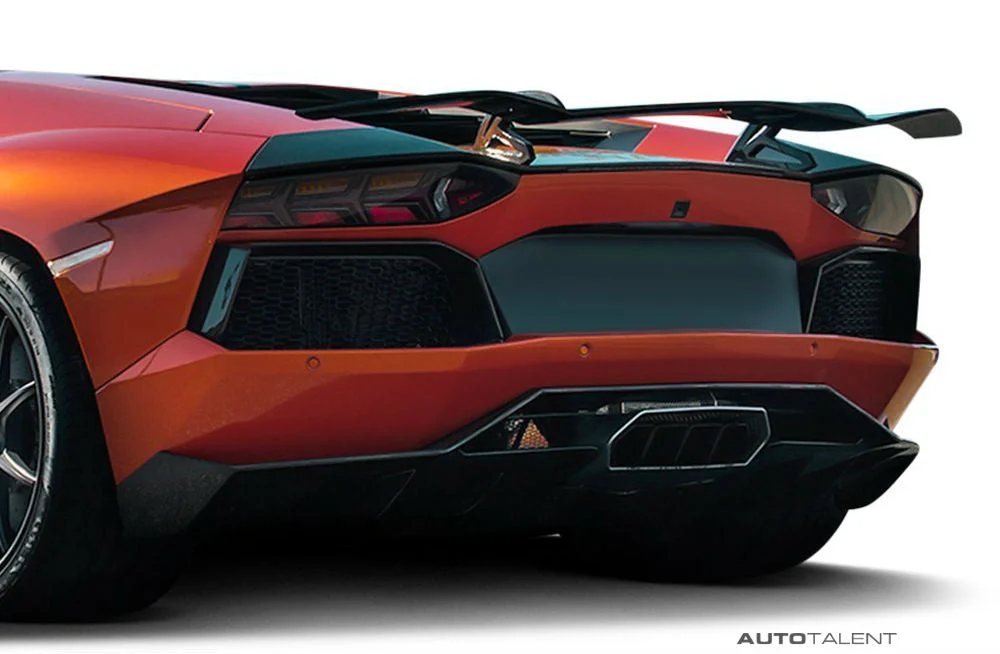 Vorsteiner Aero Wing Carbon Fiber PP 2x2 Glossy LAMBORGHINI AVENTADOR ZARAGOZA EDIZIONE PROGRAM
