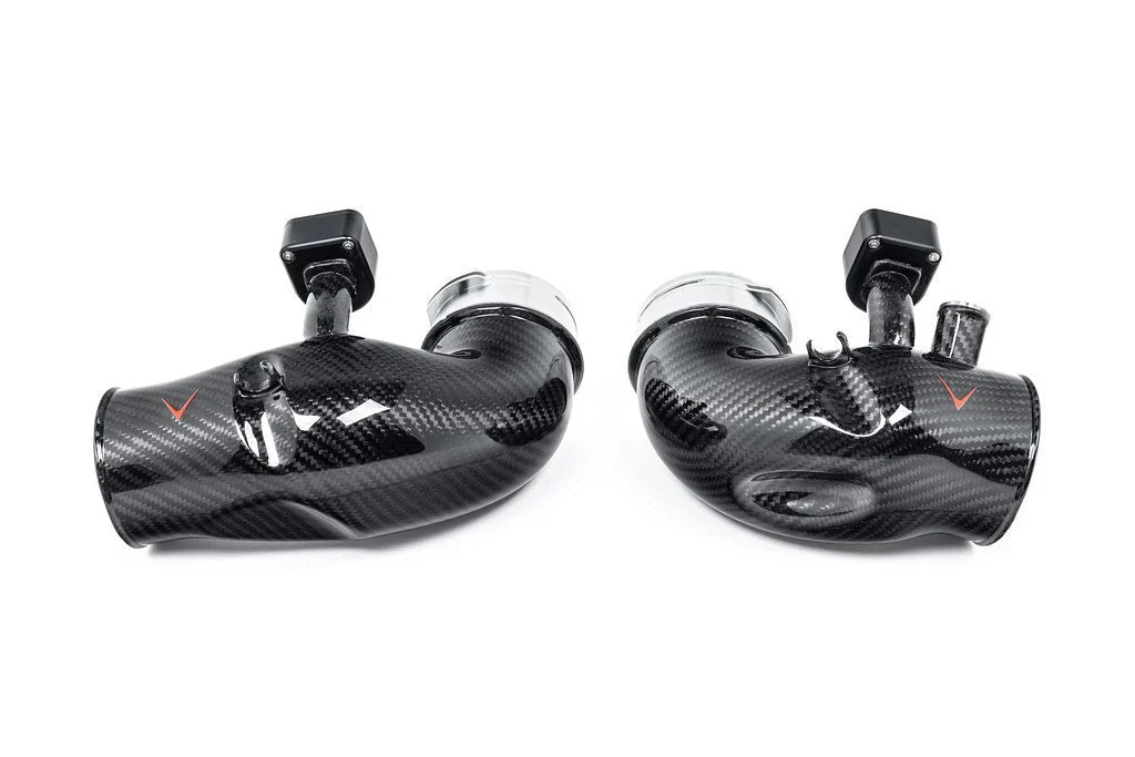 Eventuri Carbon Fiber Turbo Inlet for BMW G9X M5 2025-2027
