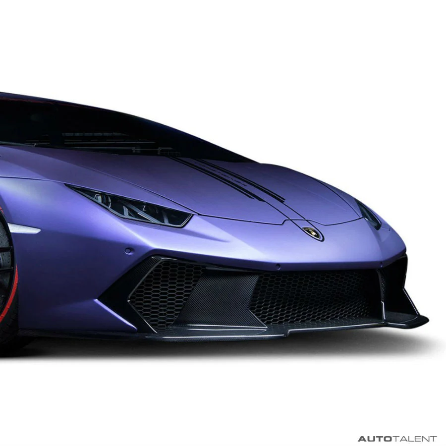 Vorsteiner Aero Front Bumper w/ Front Spoiler Carbon Fiber PP 2x2 Glossy LAMBORGHINI HURACAN NOVARA EDIZIONE PROGRAM