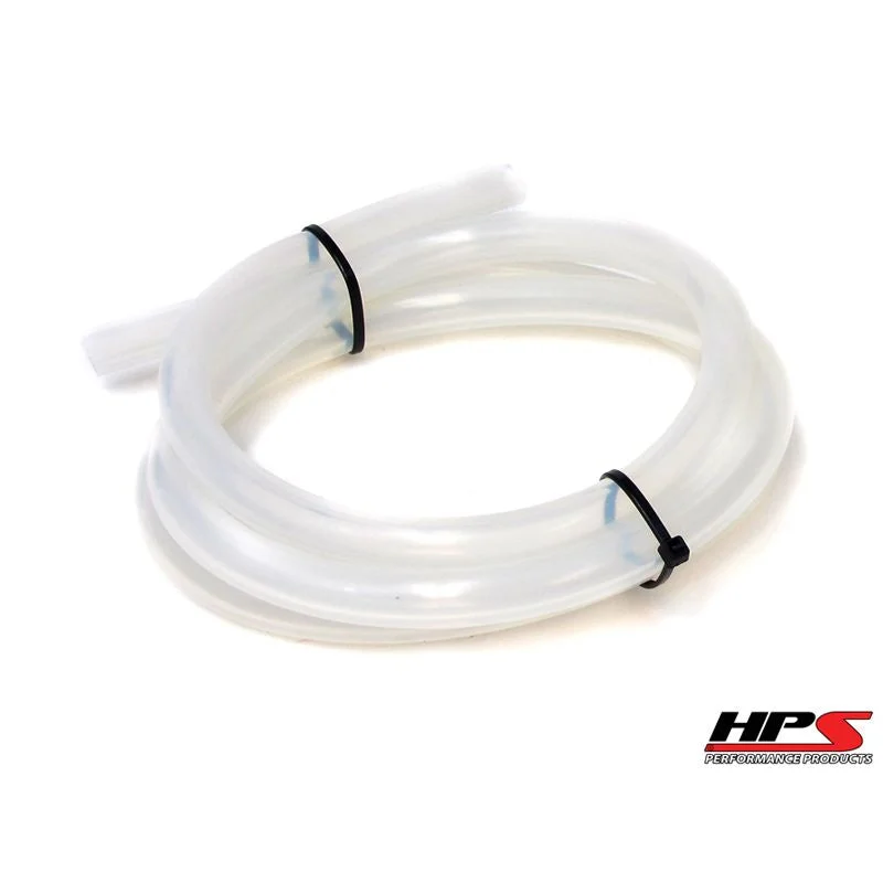 HPS 1/8" (3mm) ID Clear High Temp Silicone Vacuum Hose - 25 Feet Pack
