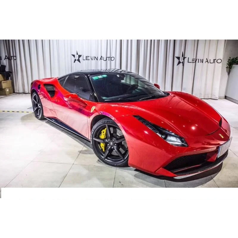 1016 Industries Aero OEM Carbon Side Skirts For Ferrari 488 2015-2020