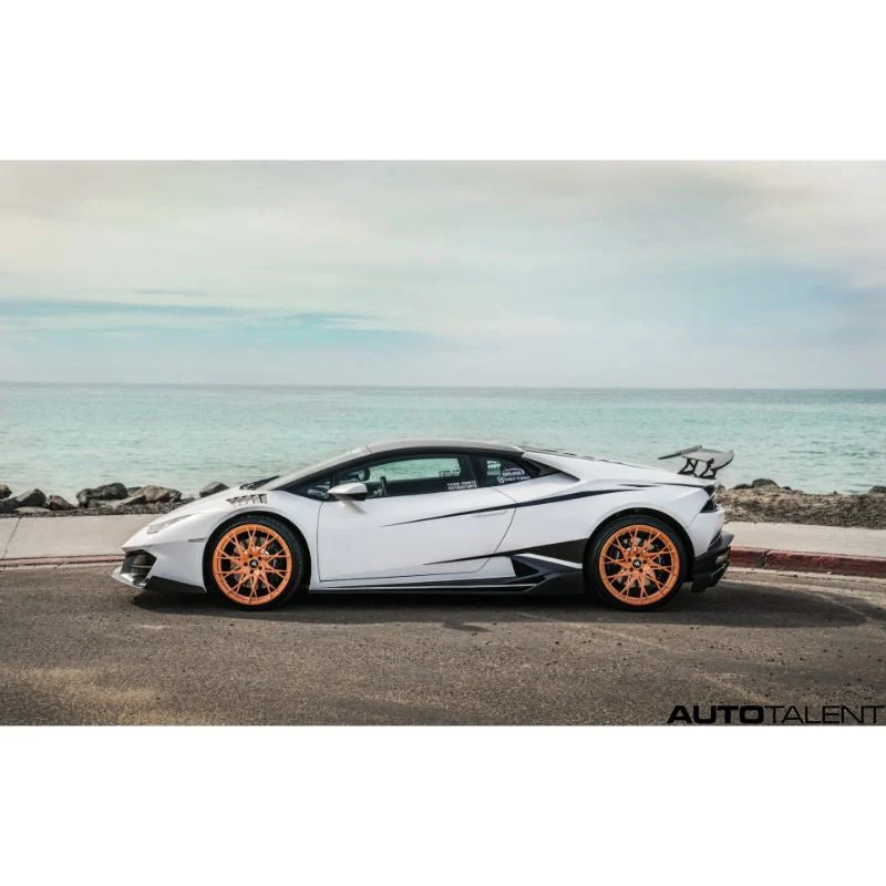 1016 Industries Aero Forged Carbon Side Skirts For Lamborghini Huracan LP-580 2015-2019