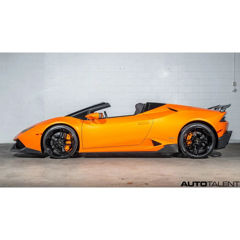 1016 Industries Aero Forged Carbon Side Skirts For Lamborghini Huracan LP-610 2015-2019