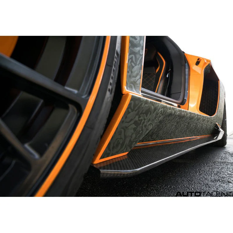 1016 Industries Aero Carbon Sides Skirts For Lamborghini Aventador LP740 2016-2020