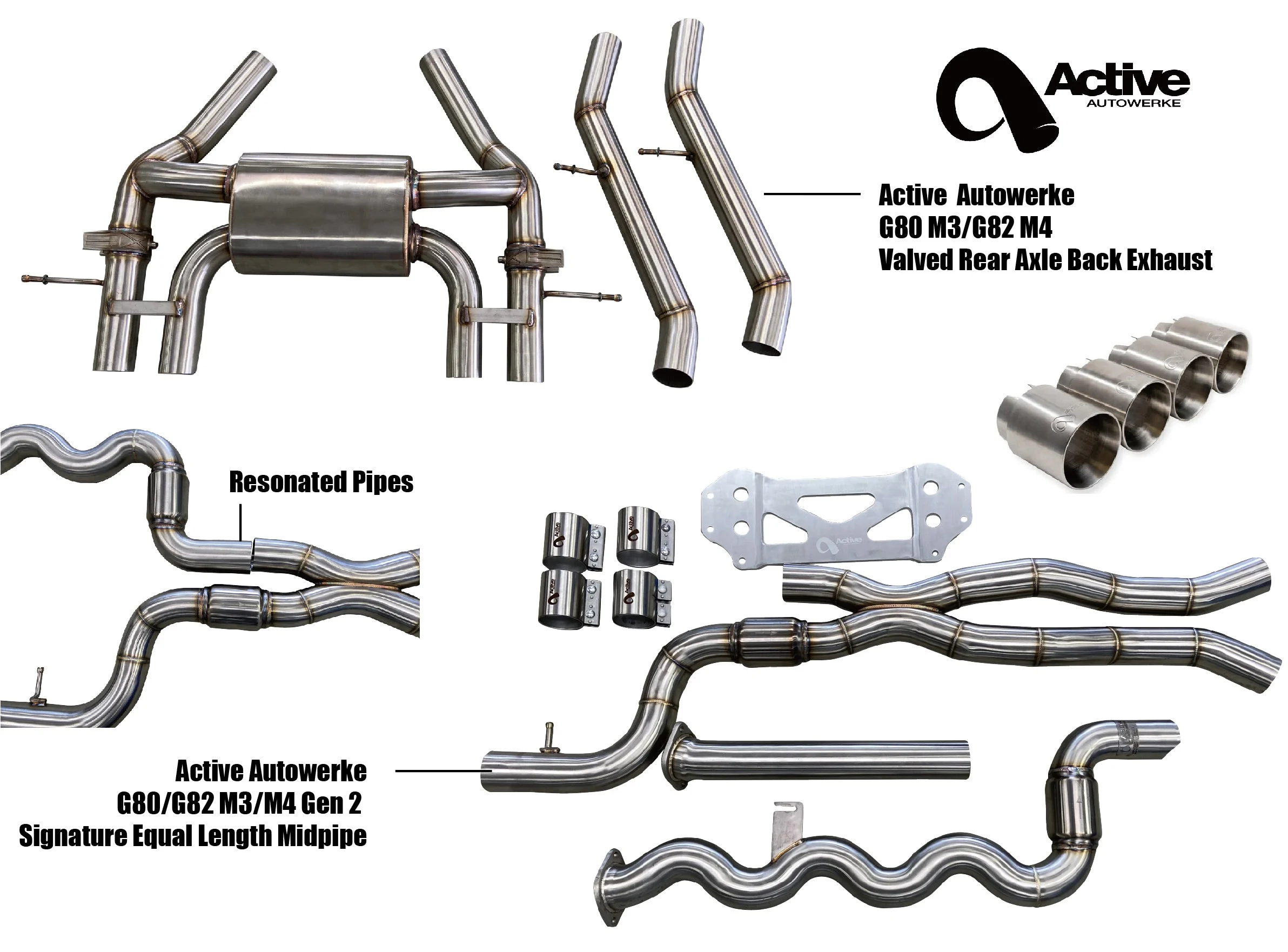 Active Autowerke EL Resonated Bundle | BMW G80 M3 | G82 M4 2021+