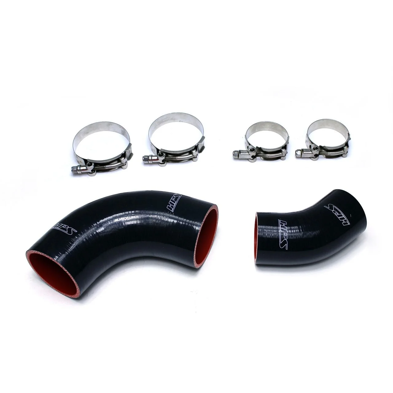 HPS Black Reinforced Silicone Intercooler Hose Kit for Mazda 07-10 CX7 2.3L Turbo