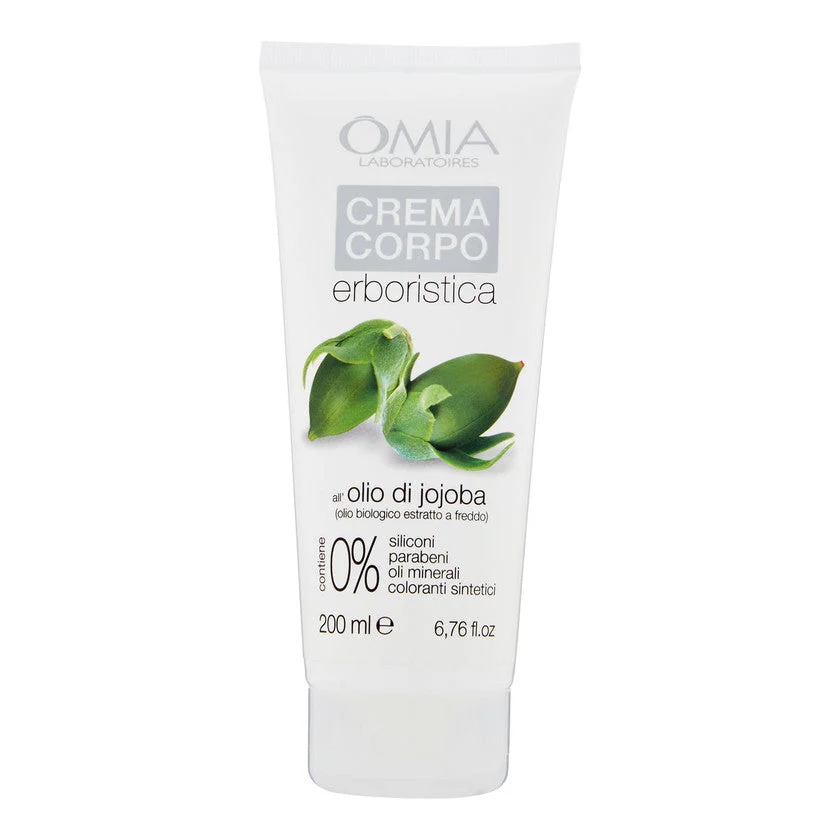 Omia Crema Corpo Erboristica Restitutiva E Nutriente Olio Biologico Di Jojoba 200 ml