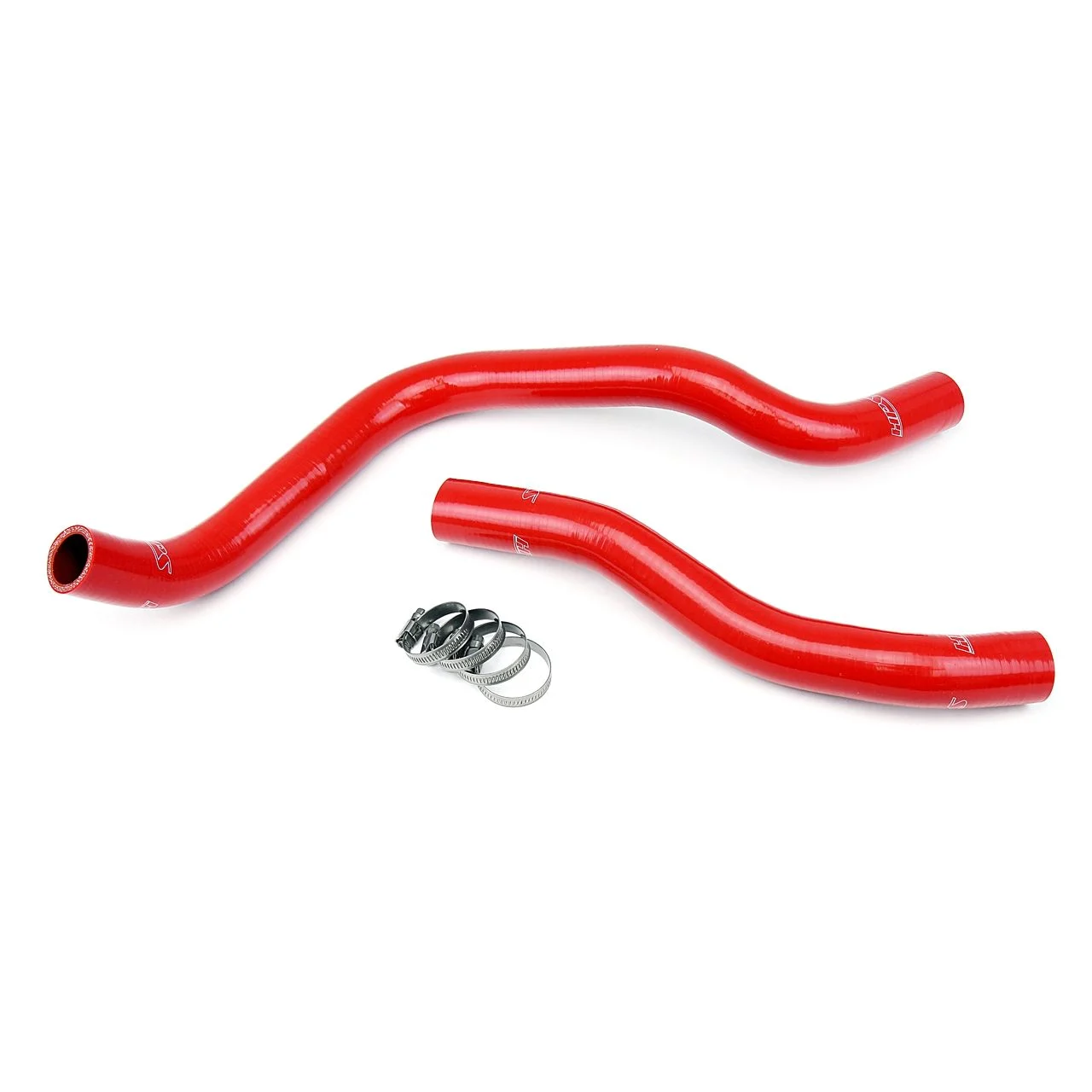 HPS Red Reinforced Silicone Radiator Hose Kit Coolant for Honda 03-07 Accord 3.0L V6