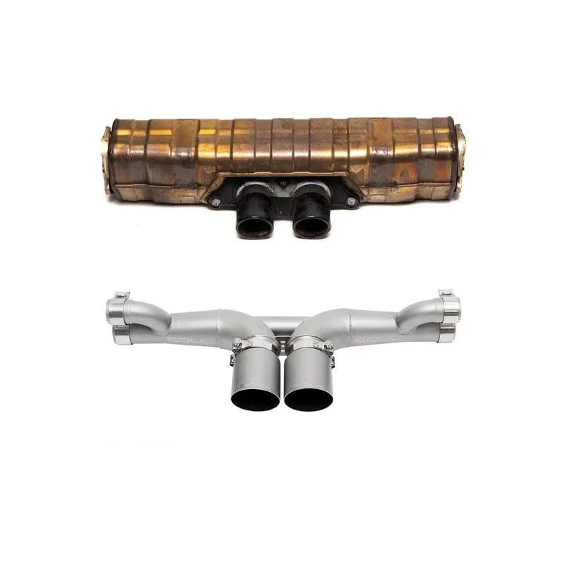 Soul Performance Center Muffler Bypass Exhaust For Porsche 997 GT3, RS