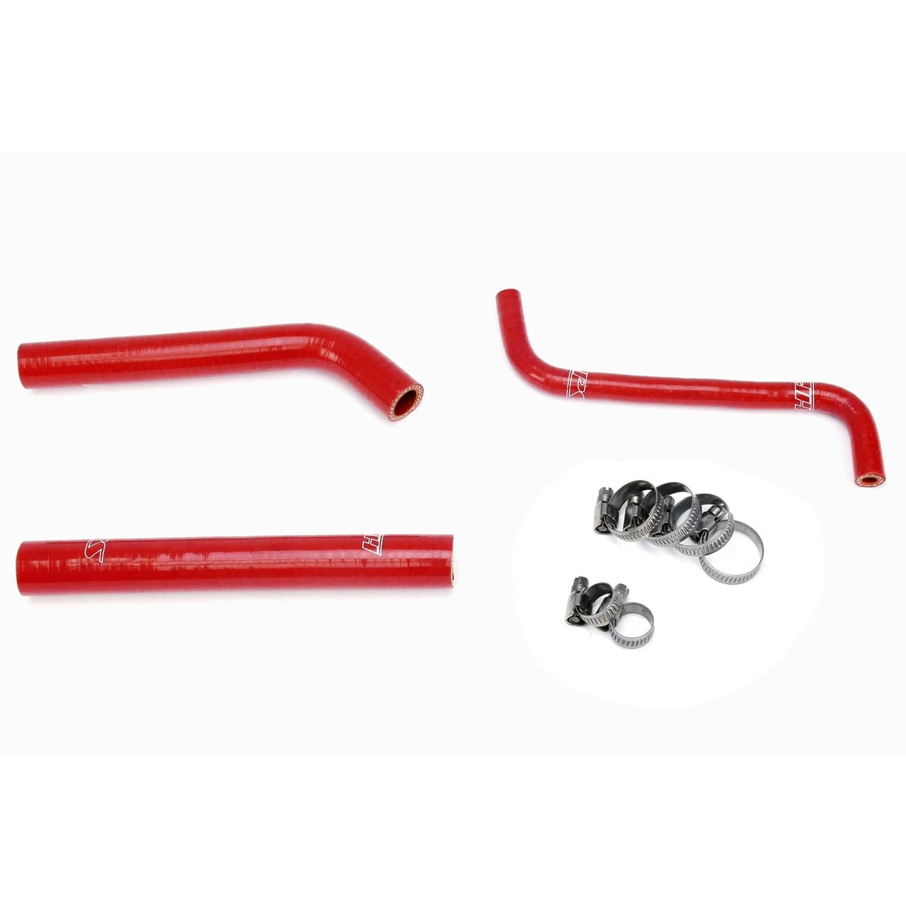 HPS Red Reinforced Silicone Radiator Hose Kit for Honda 04-09 TRX450R