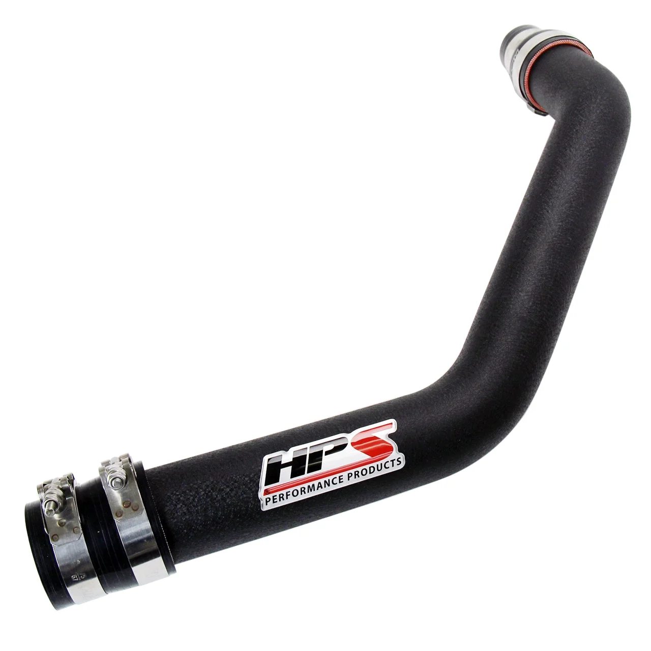 HPS Black 2.5" Upper Intercooler Pipe UICP for 08-15 Mitsubishi Lancer EVO X Turbo
