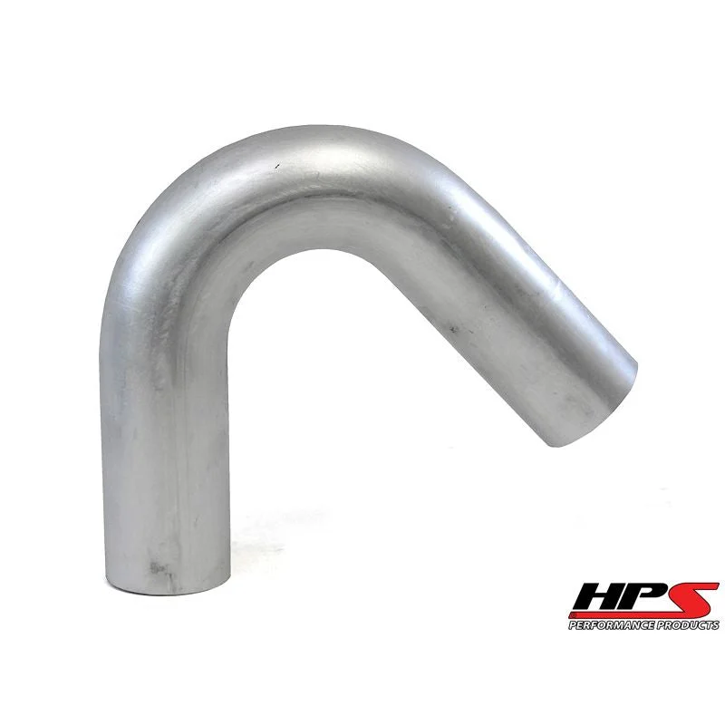 HPS 3.25" OD 135 Degree Bend 6061 Aluminum Elbow Pipe 16 Gauge w/ 3 1/2" CLR