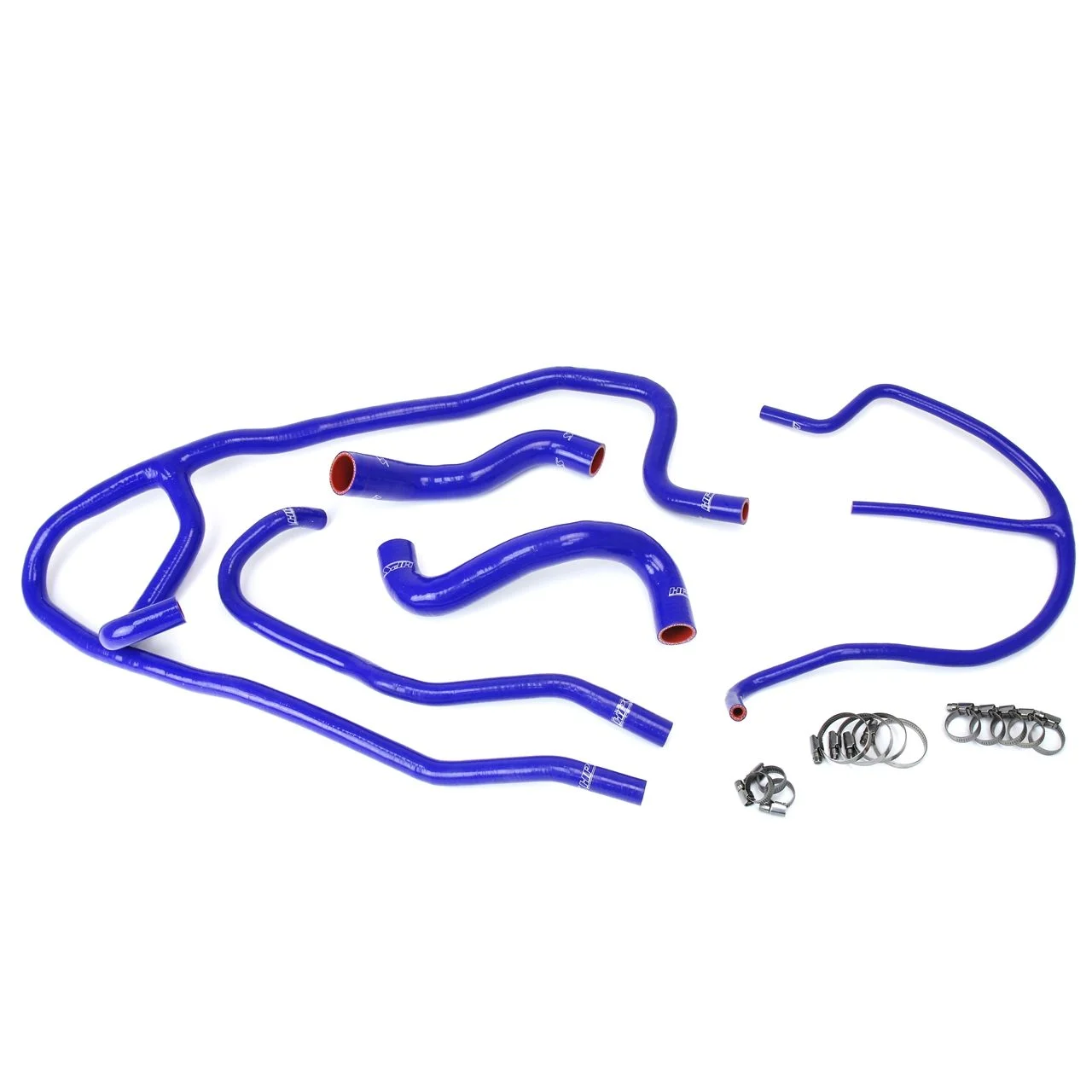 HPS Reinforced Blue Silicone Radiator + Heater Hose Kit Coolant for Chevy 09-13 Corvette 6.2L V8
