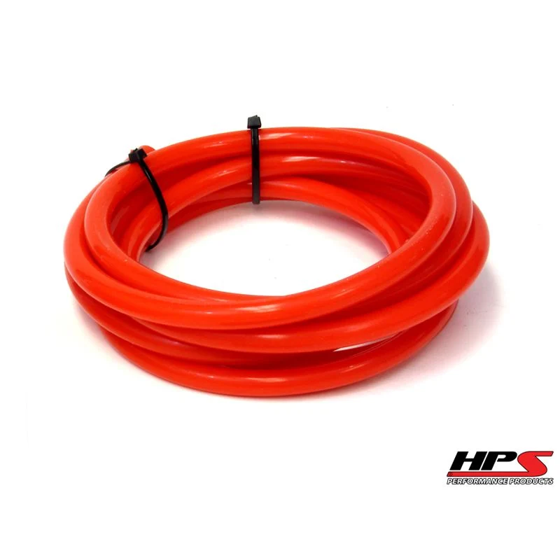 HPS 3.5mm Red High Temp Silicone Vacuum Hose - 25 Feet Pack