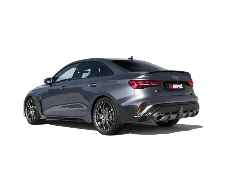 Akrapovic 2025+ Audi RS3 Sedan (8Y FL) Evolution Line Catback - Titanium: Req. P-HF1636 or P-HF1431