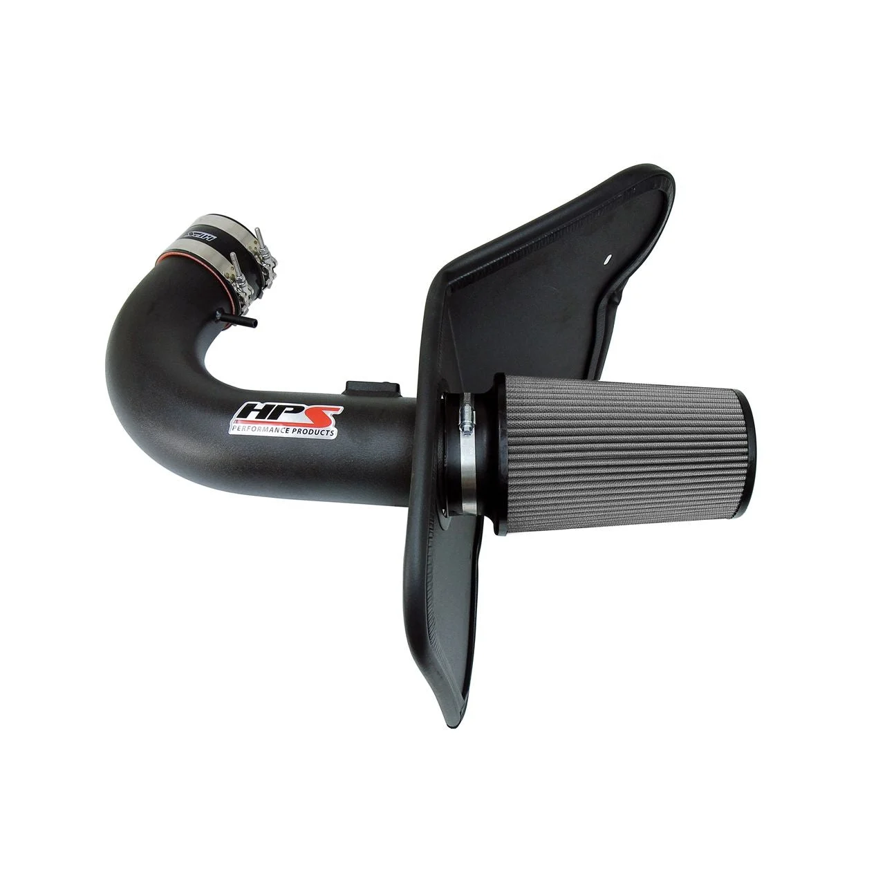 HPS Cold Air Intake Kit 10-15 Chevy Camaro SS 6.2L V8, Includes Heat Shield, Black