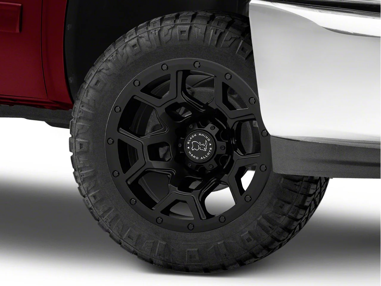 Black Rhino Overland Matte Black 6-Lug Wheel; 20x9.5; 6mm Offset (07-13 Silverado 1500)