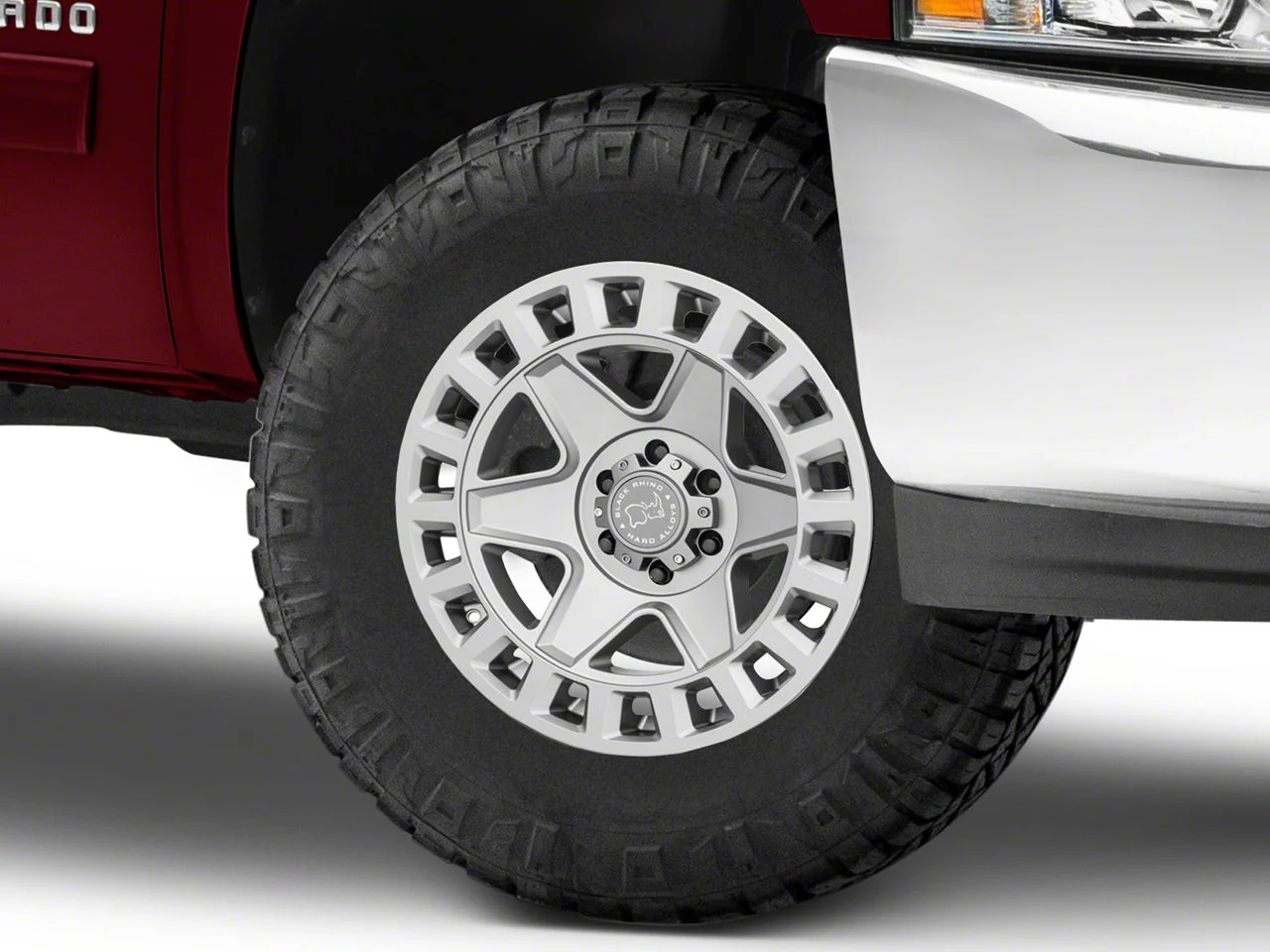 Black Rhino York Matte Gunmetal 6-Lug Wheel; 17x9; -12mm Offset (07-13 Silverado 1500)