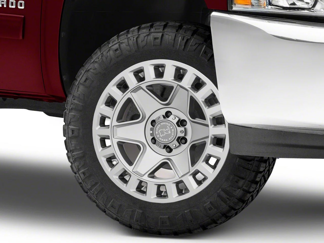 Black Rhino York Matte Gunmetal 6-Lug Wheel; 20x9; 12mm Offset (07-13 Silverado 1500)
