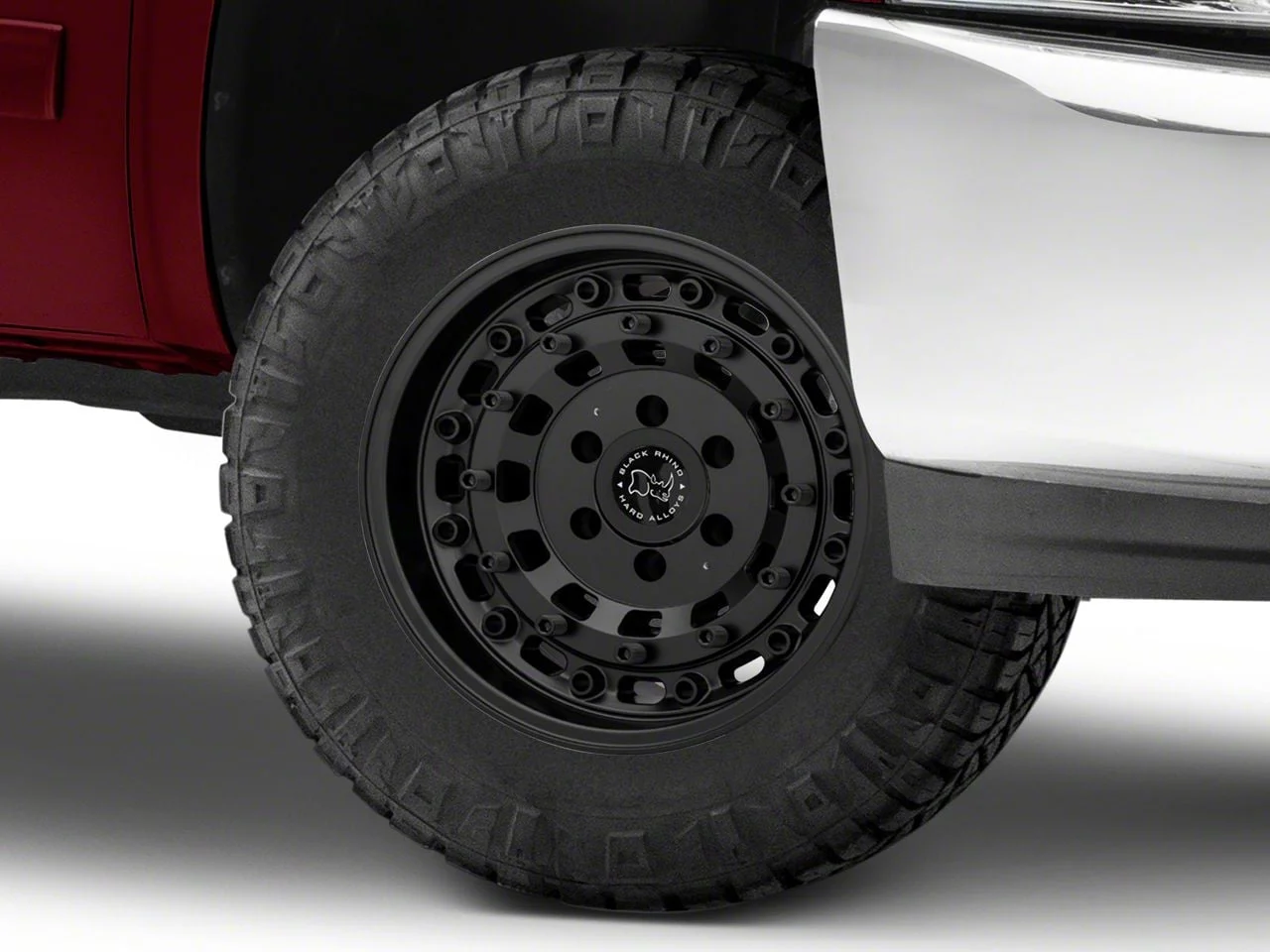 Black Rhino Arsenal Textured Matte Black 6-Lug Wheel; 18x9.5; -18mm Offset (07-13 Silverado 1500)