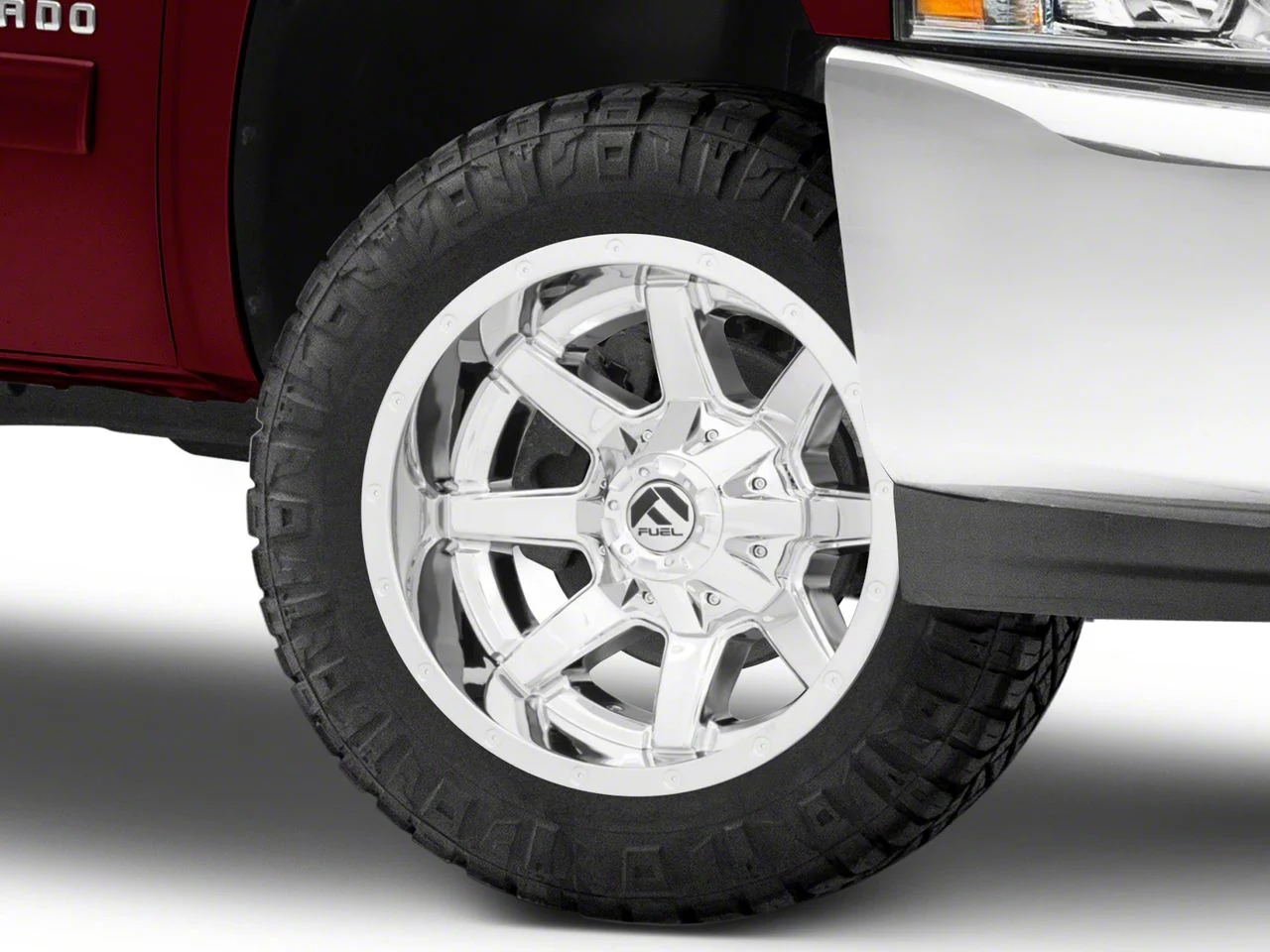 Fuel Wheels Maverick Chrome 6-Lug Wheel; 20x10; -19mm Offset (07-13 Silverado 1500)