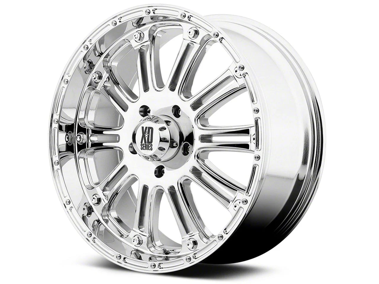 XD Hoss Chrome 6-Lug Wheel; 20x9; 30mm Offset (07-13 Silverado 1500)