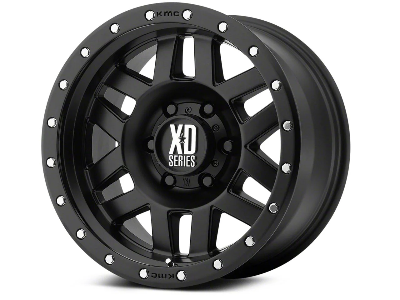 XD Machete Satin Black 6-Lug Wheel; 20x9; 0mm Offset (07-13 Silverado 1500)
