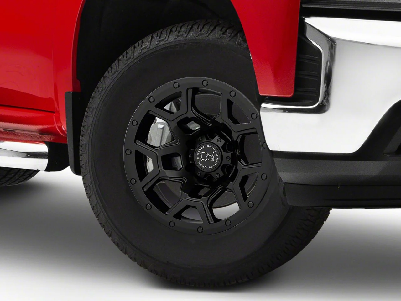 Black Rhino Overland Matte Black 6-Lug Wheel; 17x9.5; 6mm Offset (19-26 Silverado 1500)