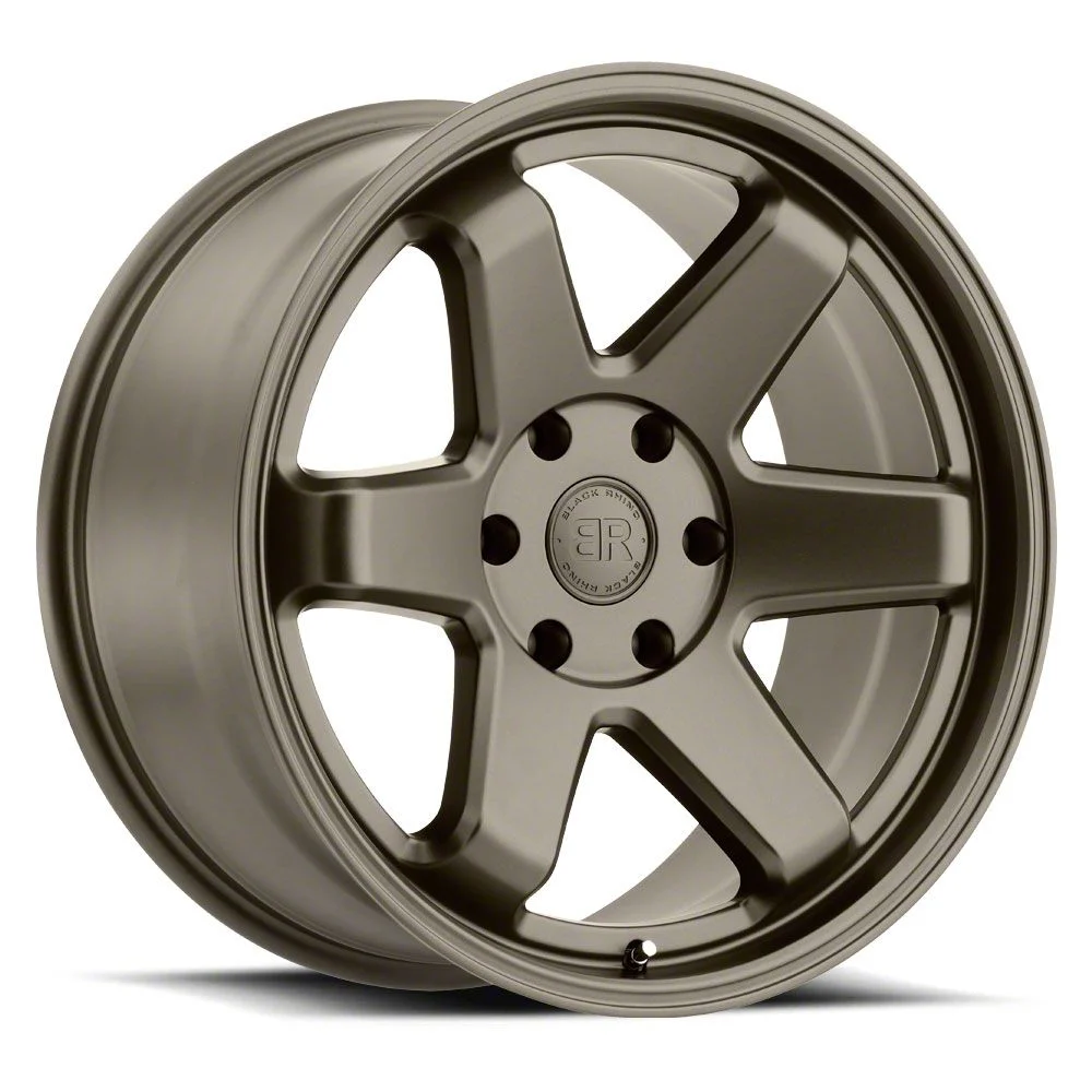 Black Rhino Roku Matte Bronze 6-Lug Wheel; 20x9.5; 12mm Offset (19-26 Silverado 1500)