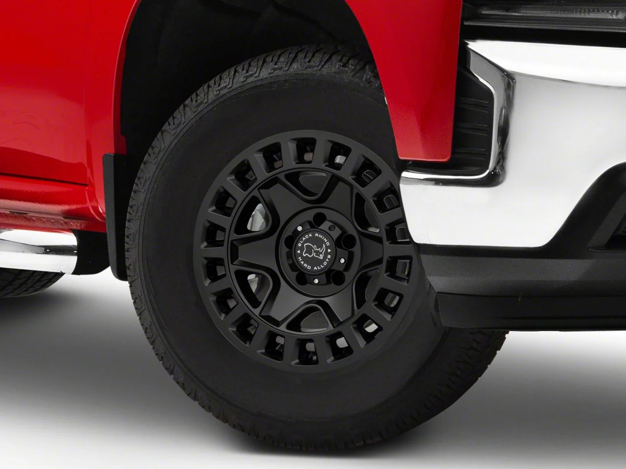 Black Rhino York Matte Black 6-Lug Wheel; 17x9; -12mm Offset (19-26 Silverado 1500)