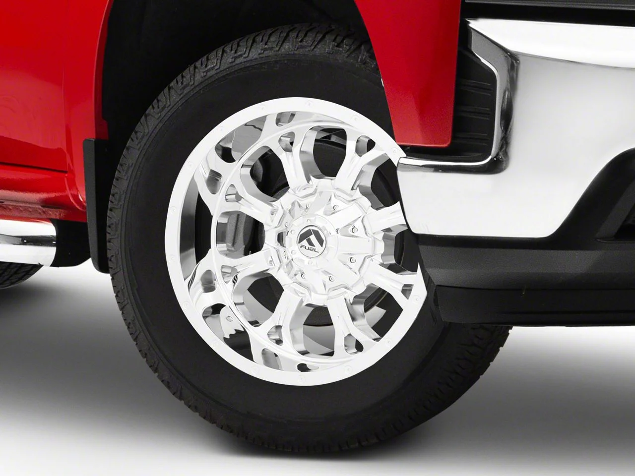 Fuel Wheels Krank Chrome 6-Lug Wheel; 20x10; -24mm Offset (19-26 Silverado 1500)