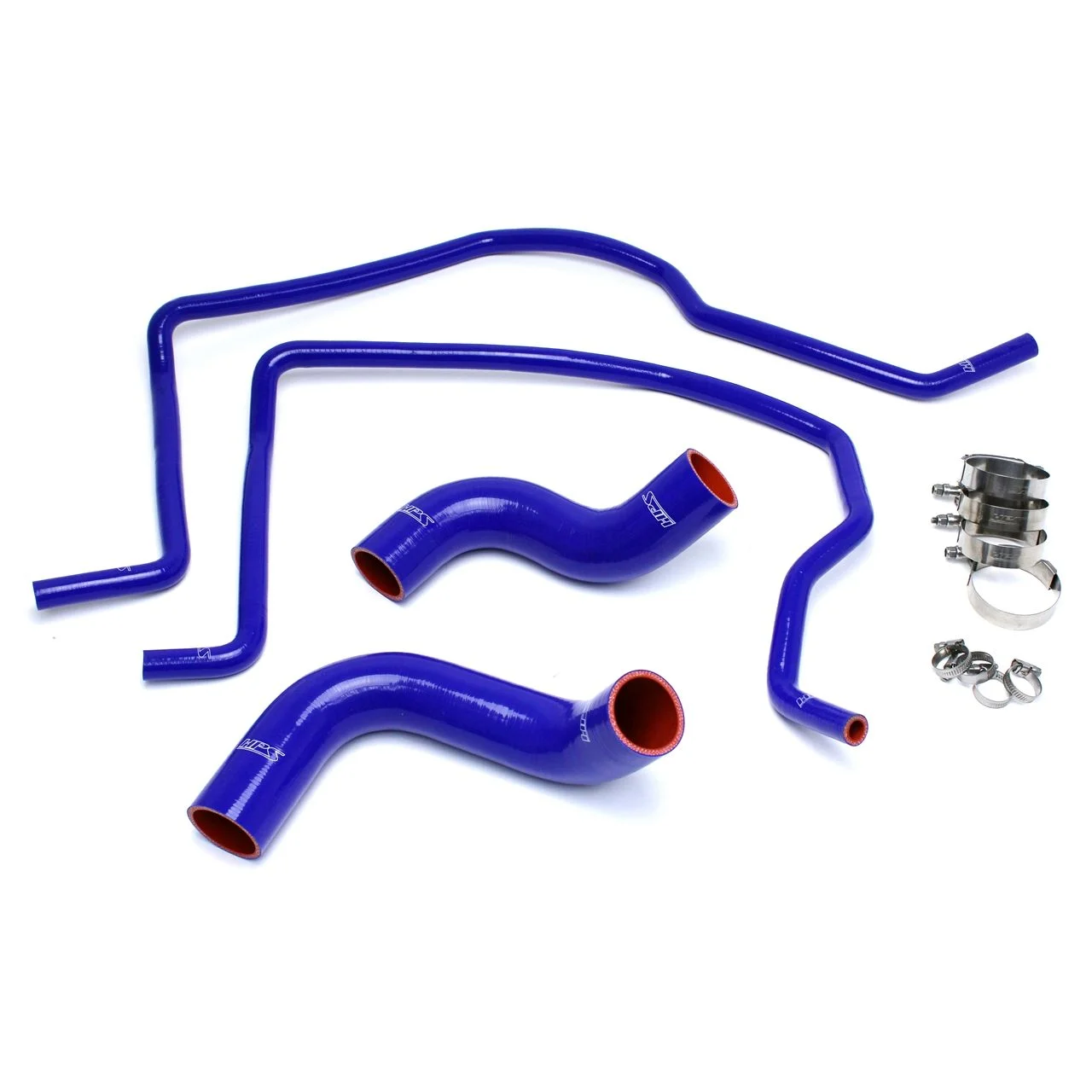 HPS Blue Reinforced Silicone Radiator + Heater Hose Kit for Dodge 04-06 Ram 1500 SRT-10 8.3L V10