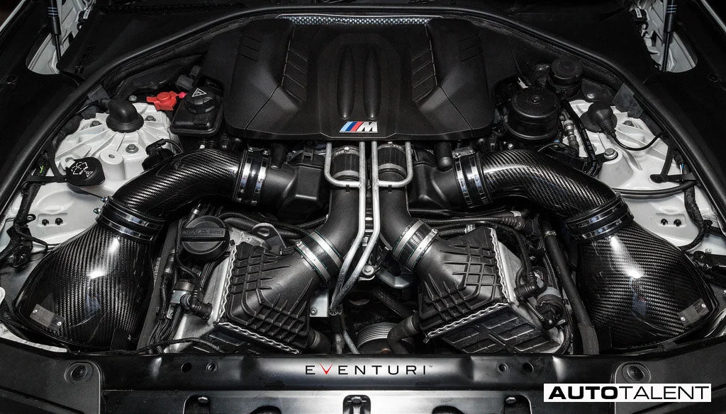 Eventuri Black Carbon Fiber Cold Air Intake for BMW F10 M5 2013-2016