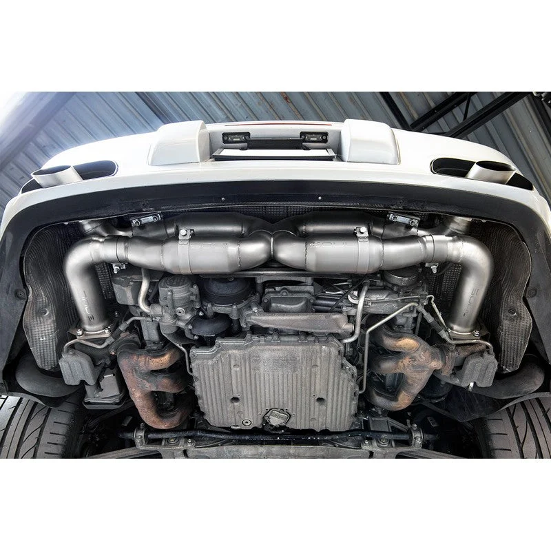 Soul Performance Competition X-Pipe Exhaust System For Porsche 997.2 Turbo