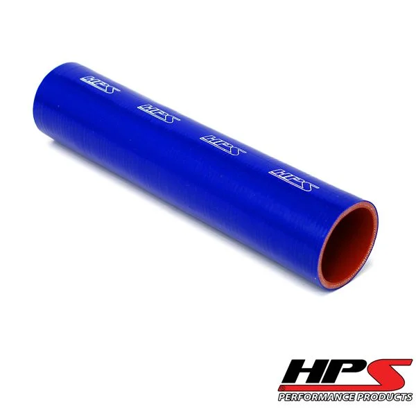 HPS 4-1/8" ID , 1 Foot Long High Temp 4-ply Reinforced Silicone Coupler Tube Hose Blue (105mm ID)