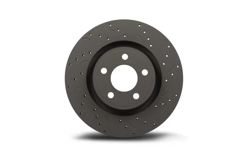 Hawk 18-20 Jeep Wrangler JL Talon Rotors and LTS Pads Front Brake Kit