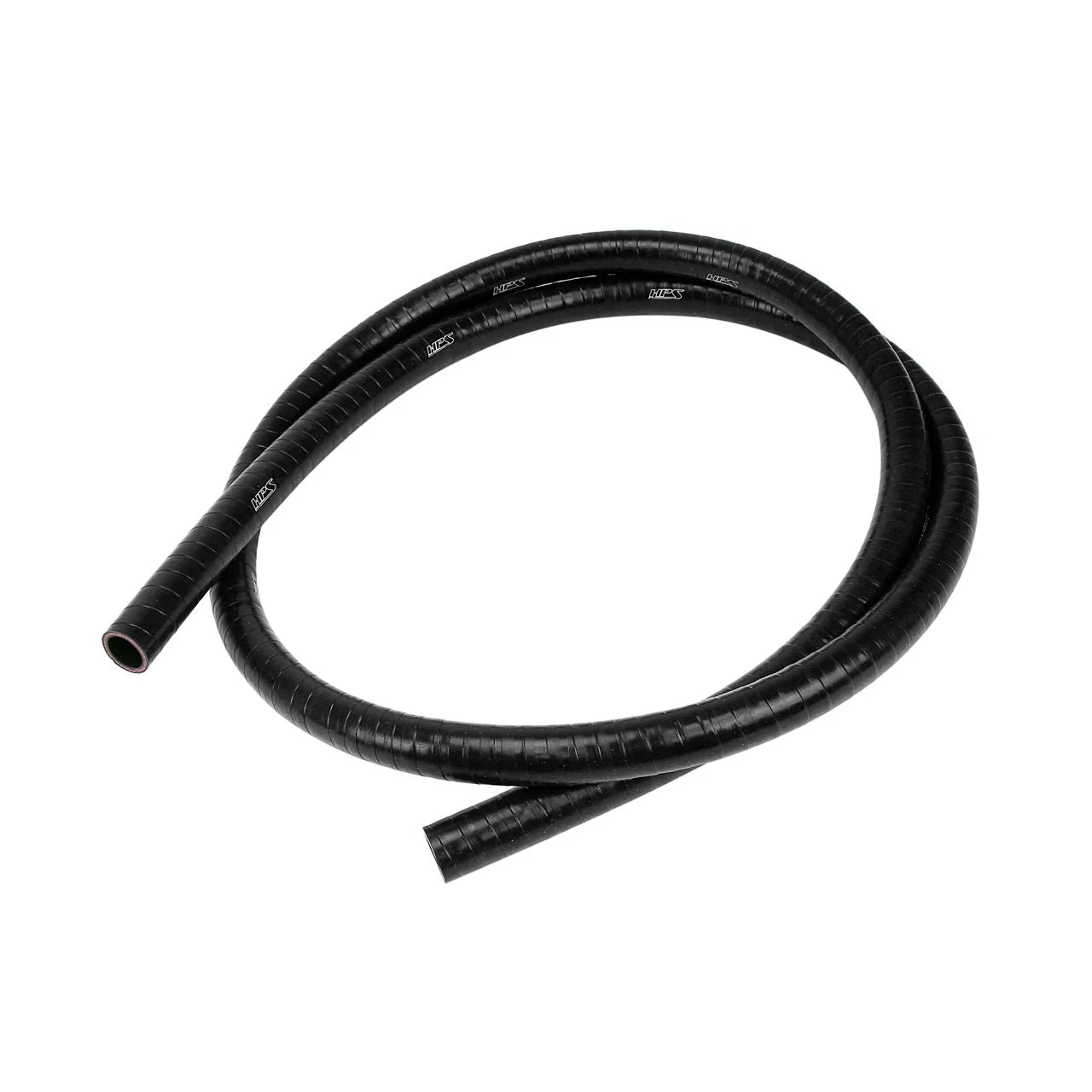 HPS 7/8" (22mm), FKM Lined Oil Resistant High Temperature Reinforced Silicone Hose, Sold per Feet, Black