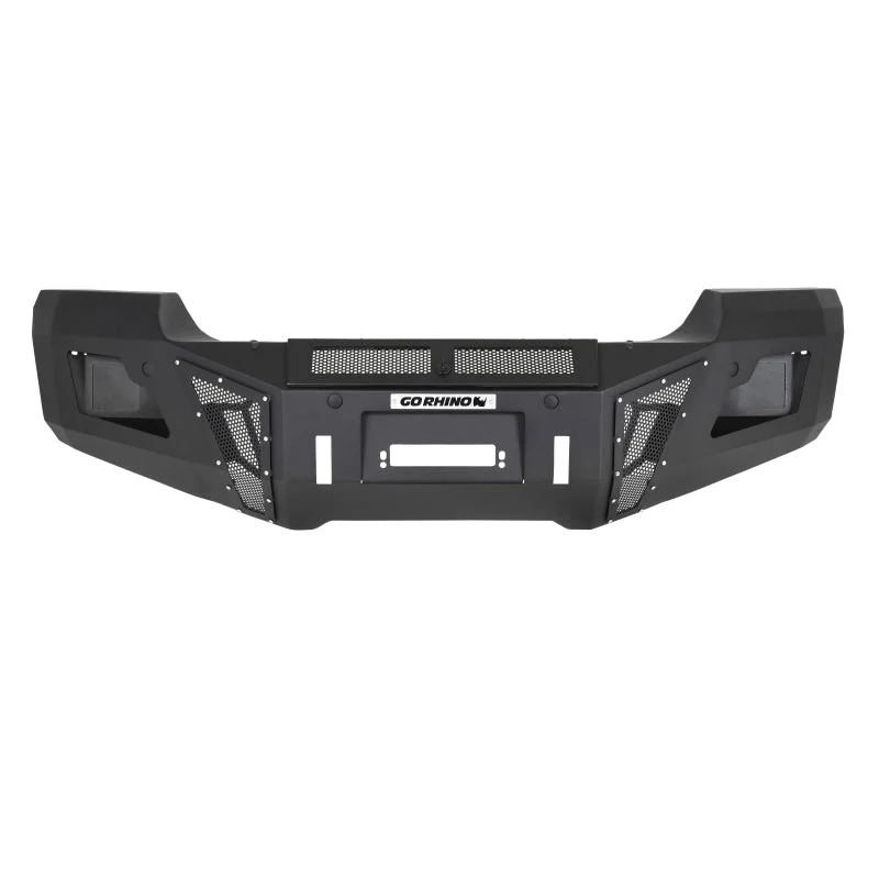Go Rhino 15-19 GMC Sierra 2500HD/3500HD BR11 Front Bumper Replacement - Tex. Black
