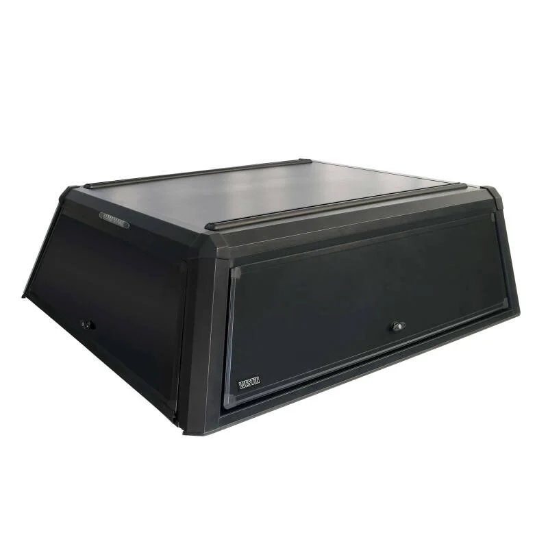 Westin 07-21 Toyota Tundra CrewMax 5.5ft Bed EXP Truck Cap - Black - BOX 1 (BOX 2 IS REQUIRED 16-13255B)