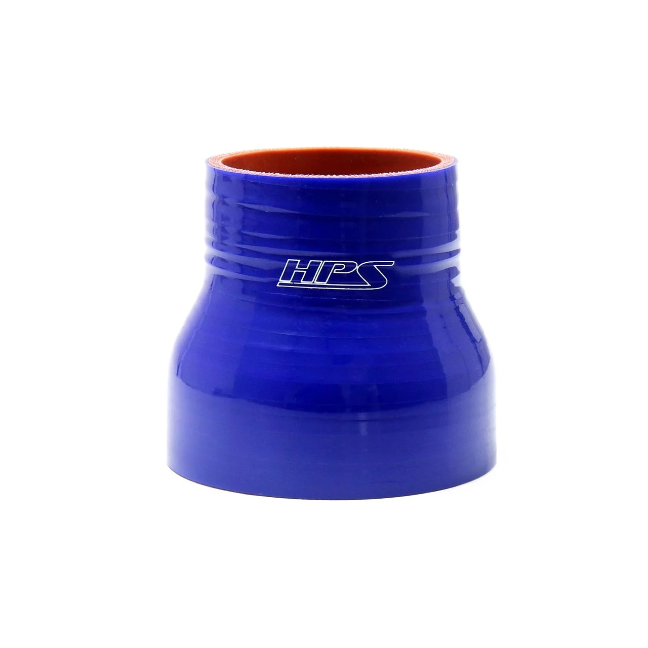 HPS 3" - 3.25" ID , 3" Long High Temp 4-ply Reinforced Silicone Reducer Coupler Hose Blue (76mm - 83mm ID , 76mm Length)