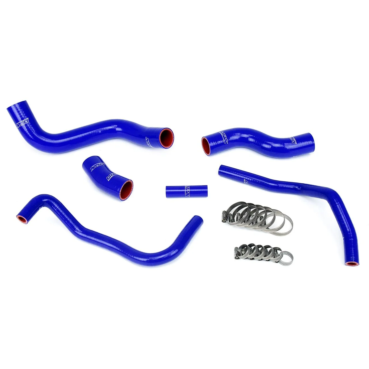 HPS Blue Reinforced Silicone Radiator + Heater Hose Kit for Scion 13-16 FRS