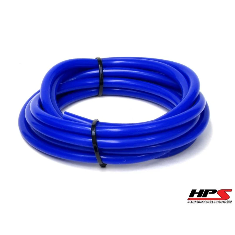 HPS 3.5mm Blue High Temp Silicone Vacuum Hose - 25 Feet Pack