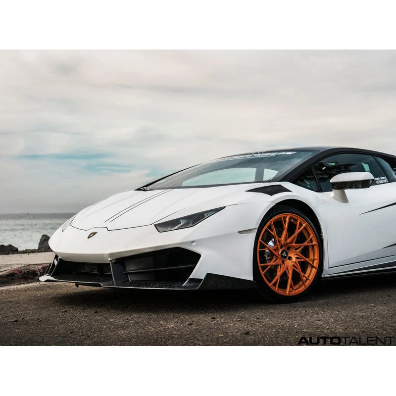 1016 Industries Aero Forged Carbon Mirror Caps For Lamborghini Huracan LP-580 2015-2019