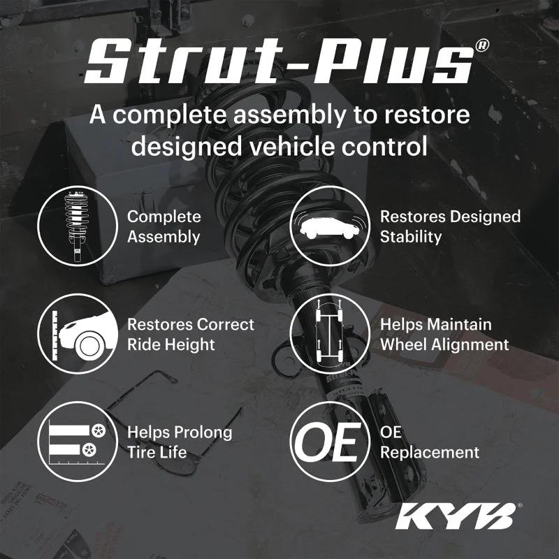 KYB Shocks & Struts Strut Plus Front Right Nissan Sentra 07-12