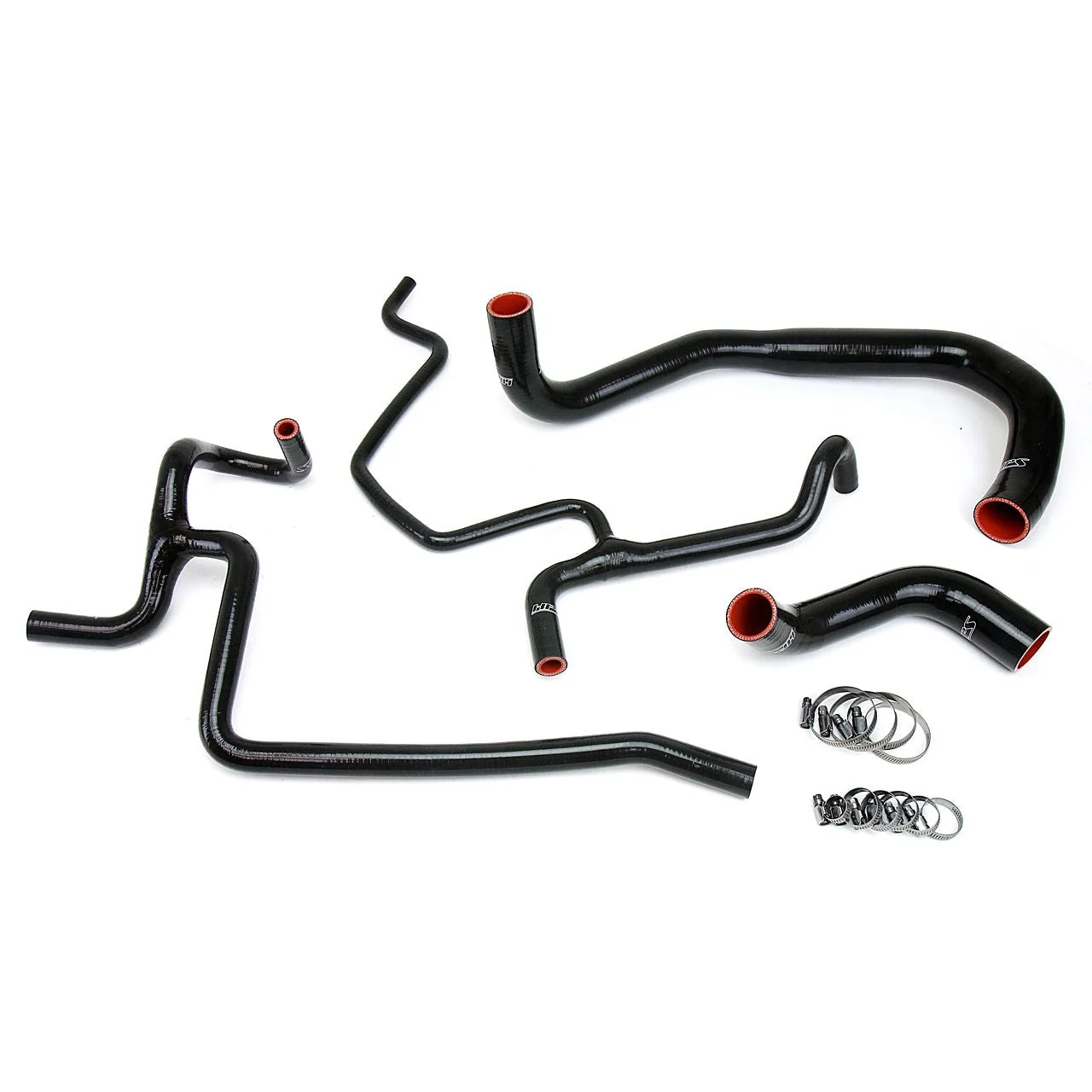 HPS Black Reinforced Silicone Radiator + Heater Hose Kit Coolant for Dodge 11-18 Charger 5.7L V8 Non Pursuit